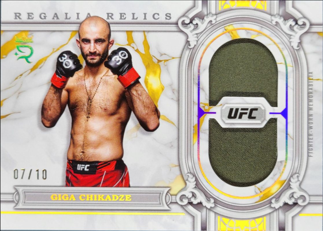 2024 Topps UFC Royalty #RAR-24 Regalia Relics - Gold /10