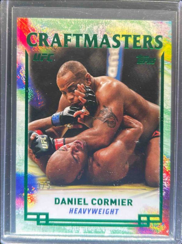 2024 Topps Knockout UFC #CRM-3 Craftmasters - Emerald /5