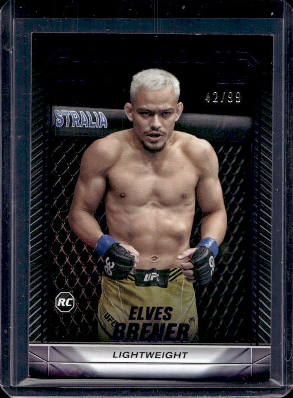 2024 Topps Knockout UFC #80 Purple /99