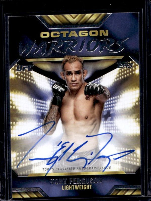 2024 Topps Knockout UFC #OWA-TFN Octagon Warriors Autographs