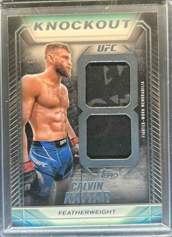 2024 Topps Knockout UFC #KDR-CK Knockout Dual Relics