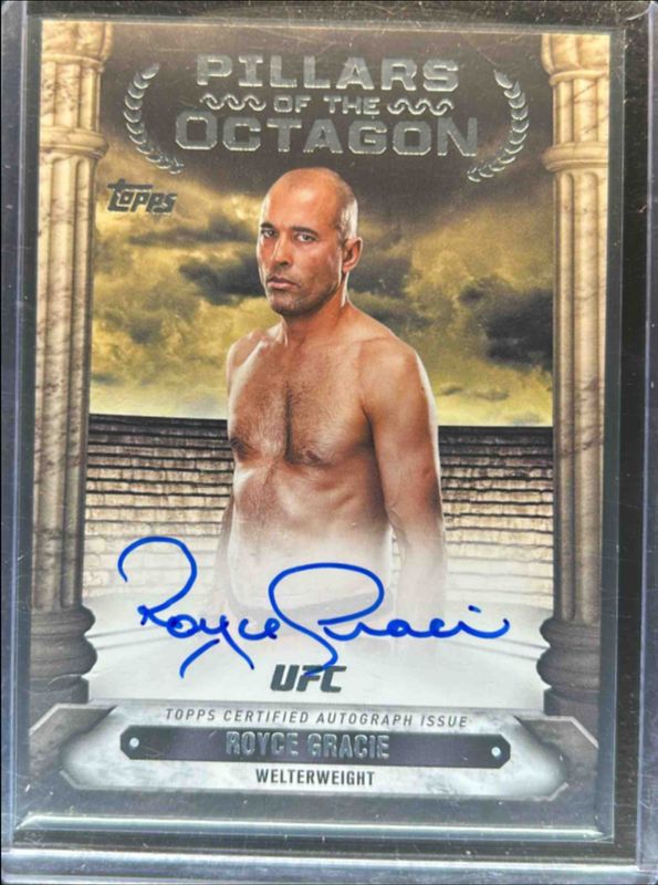 2024 Topps Knockout UFC #PTG-RGE Pillars of the Octagon Autographs /99