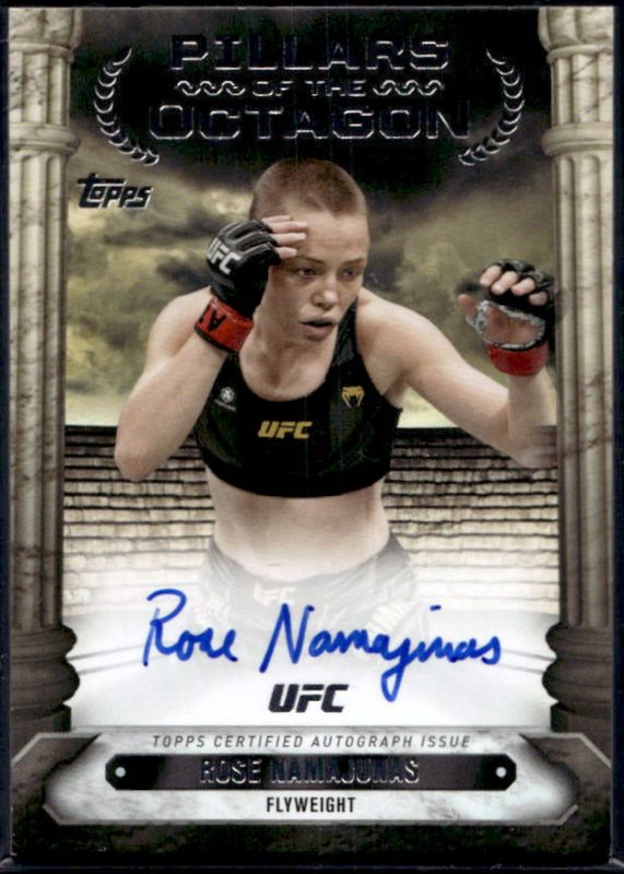 2024 Topps Knockout UFC #PTG-RNS Pillars of the Octagon Autographs /99