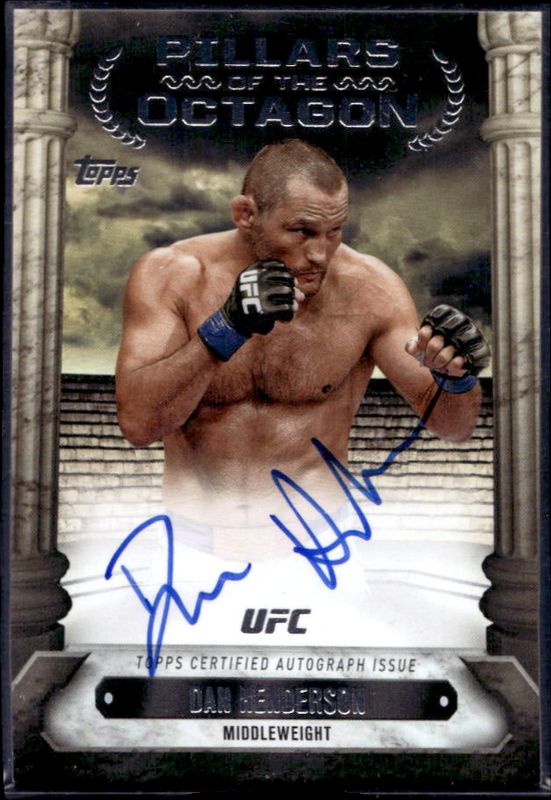 2024 Topps Knockout UFC #PTG-DHN Pillars of the Octagon Autographs /99
