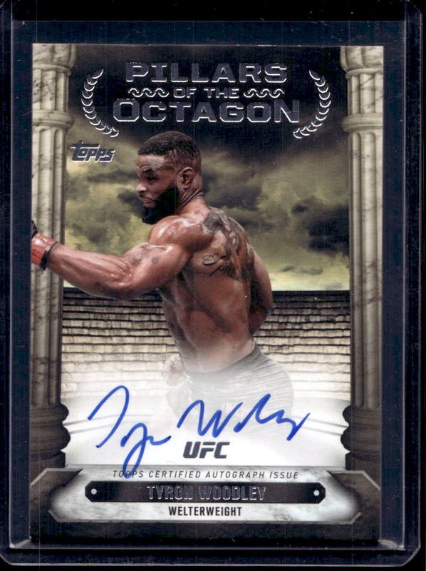 2024 Topps Knockout UFC #PTG-TWY Pillars of the Octagon Autographs /99