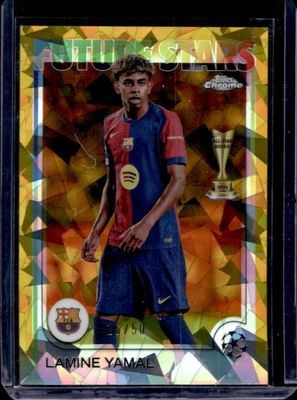 2024 Topps Chrome Sapphire UEFA Club Competitions #27 Gold /50