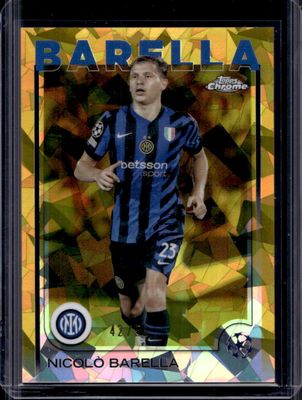 2024 Topps Chrome Sapphire UEFA Club Competitions #23 Gold /50