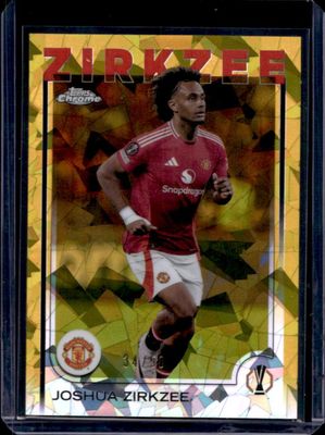 2024 Topps Chrome Sapphire UEFA Club Competitions #121 Gold /50