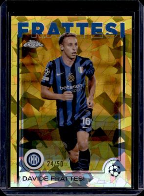 2024 Topps Chrome Sapphire UEFA Club Competitions #195 Gold /50