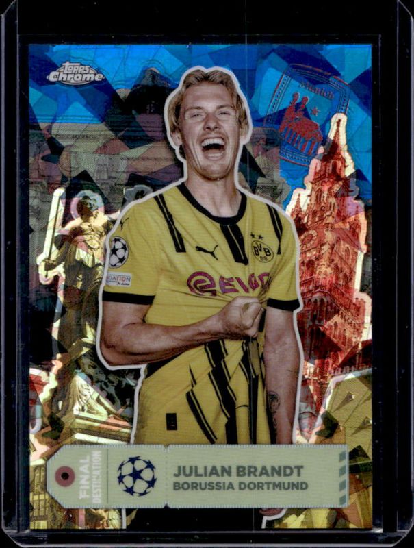 2024 Topps Chrome Sapphire UEFA Club Competitions #FD-10 Final Destination