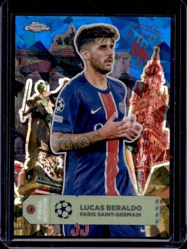 2024 Topps Chrome Sapphire UEFA Club Competitions #FD-31 Final Destination