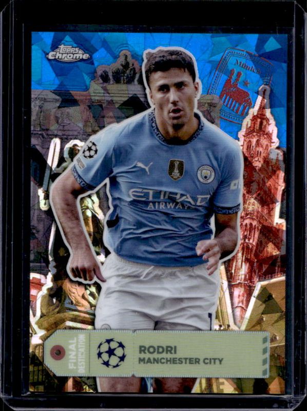 2024 Topps Chrome Sapphire UEFA Club Competitions #FD-6 Final Destination