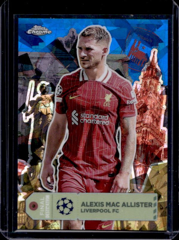 2024 Topps Chrome Sapphire UEFA Club Competitions #FD-16 Final Destination