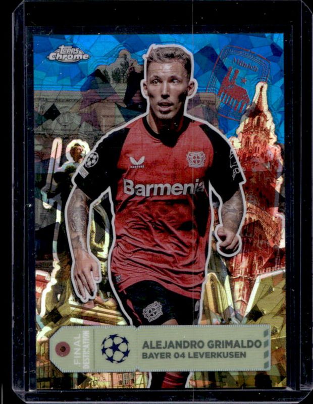 2024 Topps Chrome Sapphire UEFA Club Competitions #FD-35 Final Destination