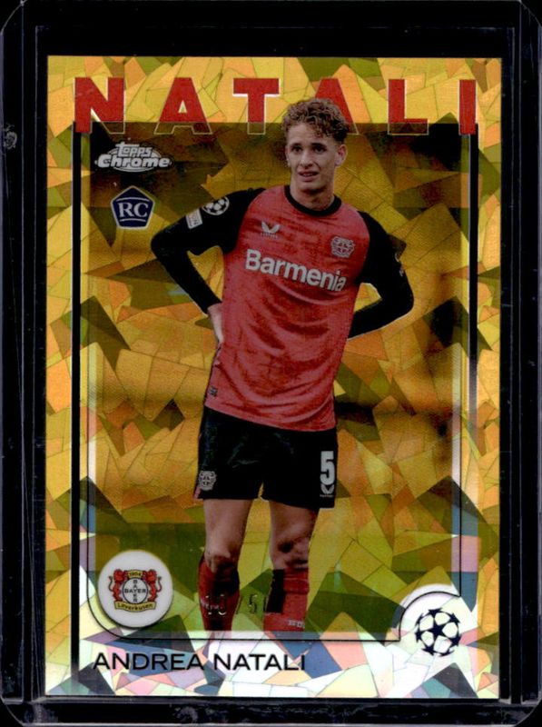 2024 Topps Chrome Sapphire UEFA Club Competitions #128 Gold /50