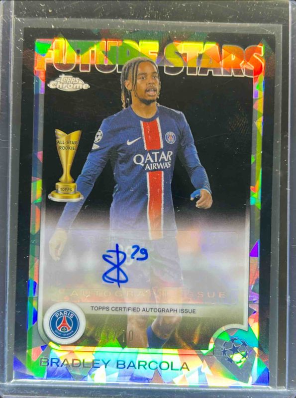 2024 Topps Chrome Sapphire UEFA Club Competitions #FSA-BB Future Stars Autographs - Black /10