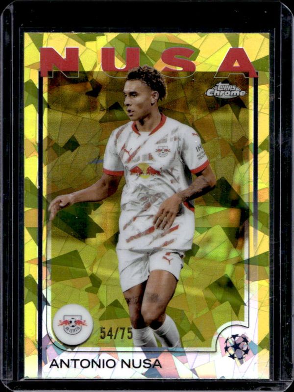 2024 Topps Chrome Sapphire UEFA Club Competitions #175 Yellow /75