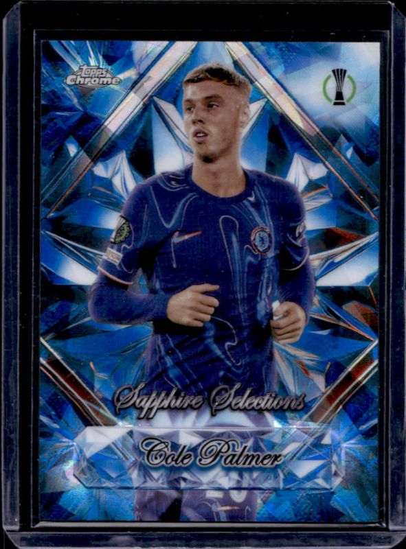 2024 Topps Chrome Sapphire UEFA Club Competitions #SS-18 Sapphire Selections