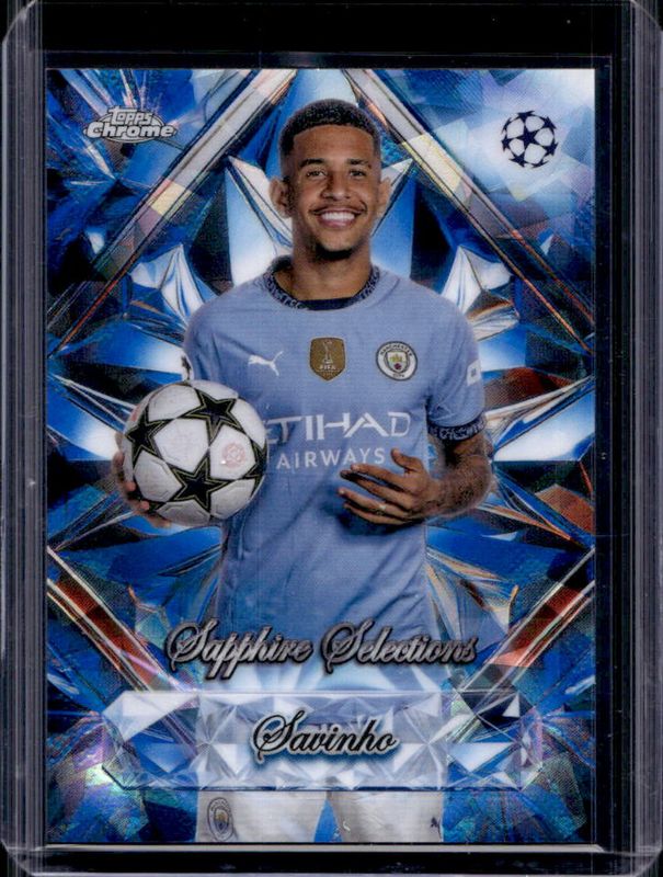2024 Topps Chrome Sapphire UEFA Club Competitions #SS-23 Sapphire Selections