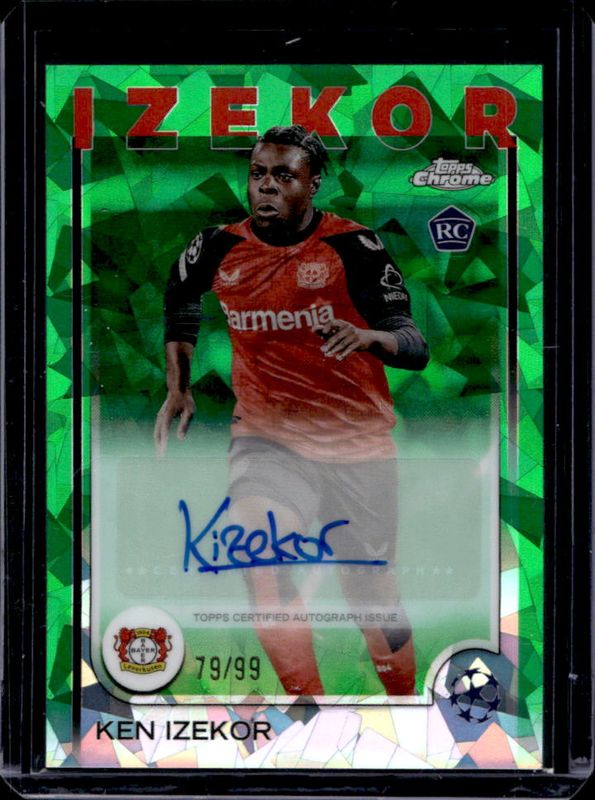 2024 Topps Chrome Sapphire UEFA Club Competitions #CA-KI Chrome Autographs - Green /99