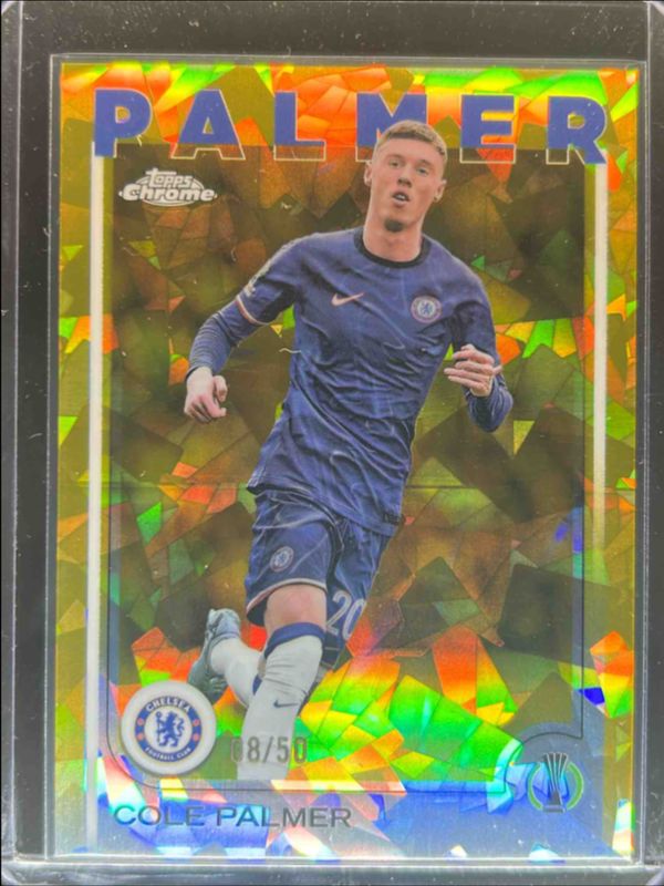 2024 Topps Chrome Sapphire UEFA Club Competitions #32 Gold /50