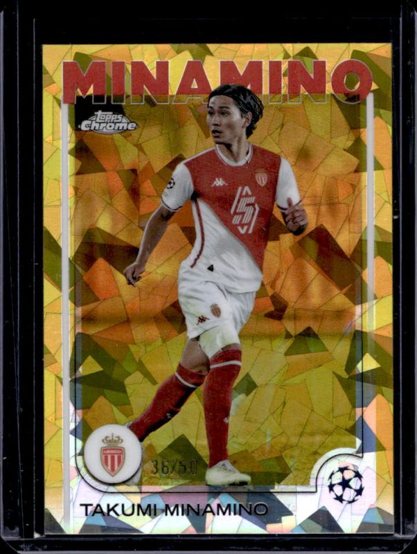 2024 Topps Chrome Sapphire UEFA Club Competitions #57 Gold /50
