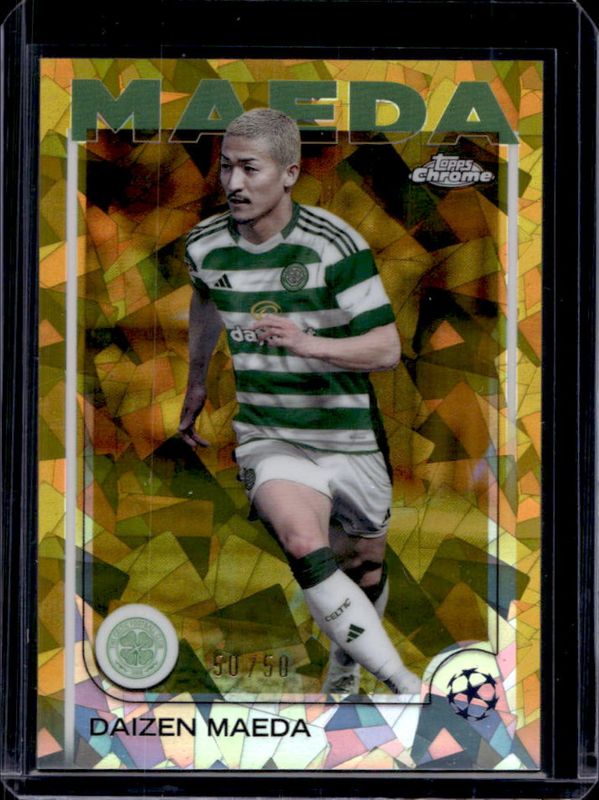 2024 Topps Chrome Sapphire UEFA Club Competitions #130 Gold /50