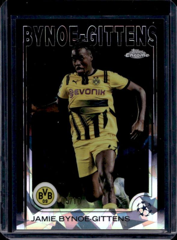 2024 Topps Chrome Sapphire UEFA Club Competitions #58 Black /10