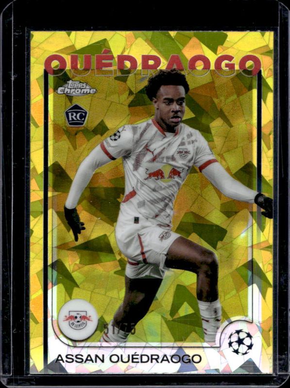 2024 Topps Chrome Sapphire UEFA Club Competitions #83 Yellow /75