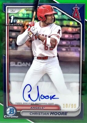 150枚限定 Bowman Christian Moore PSA 10 Christian Moore 2024 Bowman Draft Sapphire Edition #CPA-CM