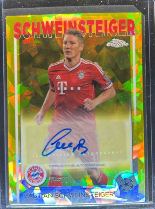 2024 Topps Chrome Sapphire UEFA Club Competitions #CA-SW Chrome Autographs - Gold /50