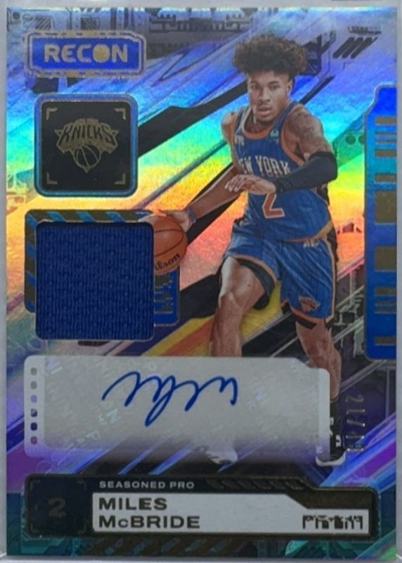 2023 Recon #SPA-MCB Seasoned Pro Autographs - Blue /49