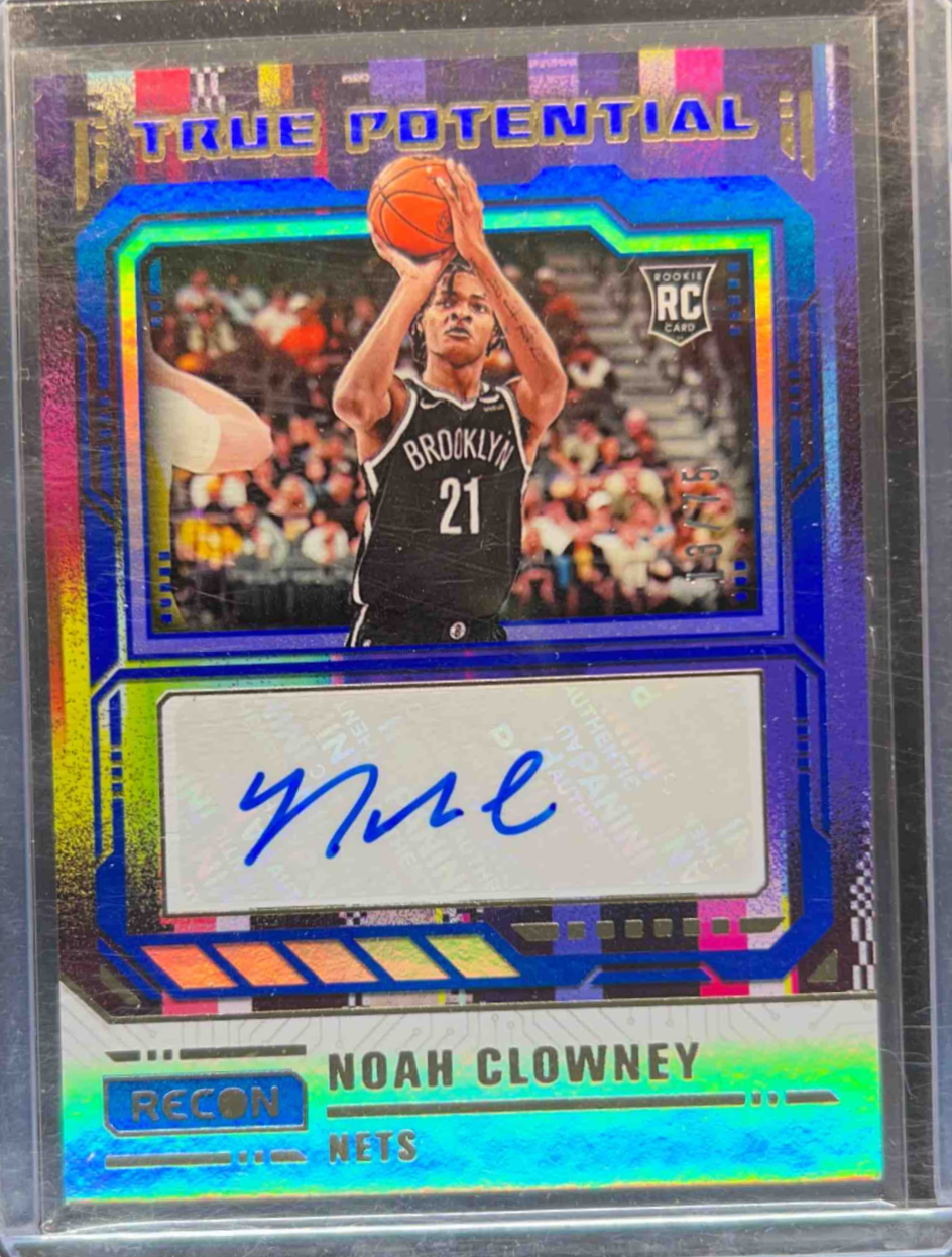 Noah Clowney 2023 Recon #TPS-CWN True Potential Signatures - Blue 