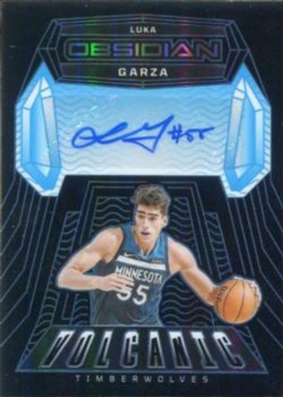 2023 Obsidian #VS-GAR Volcanic Signatures - Electric Etch Blue /30