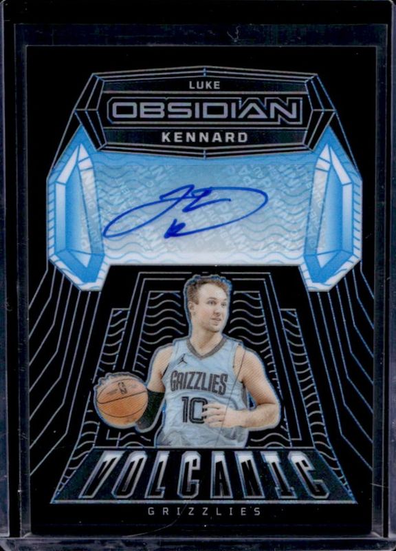 2023 Obsidian #VS-KEN Volcanic Signatures - Electric Etch Blue /30