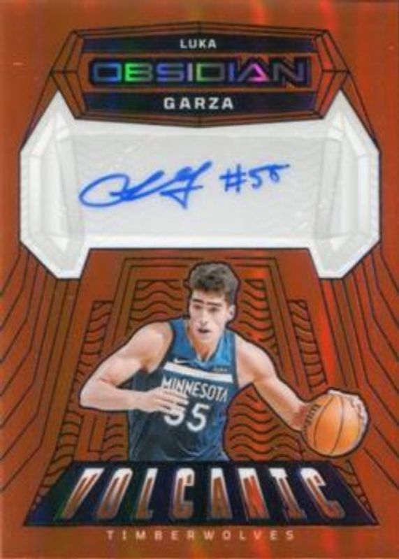 2023 Obsidian #VS-GAR Volcanic Signatures - Electric Etch Orange Flood /75
