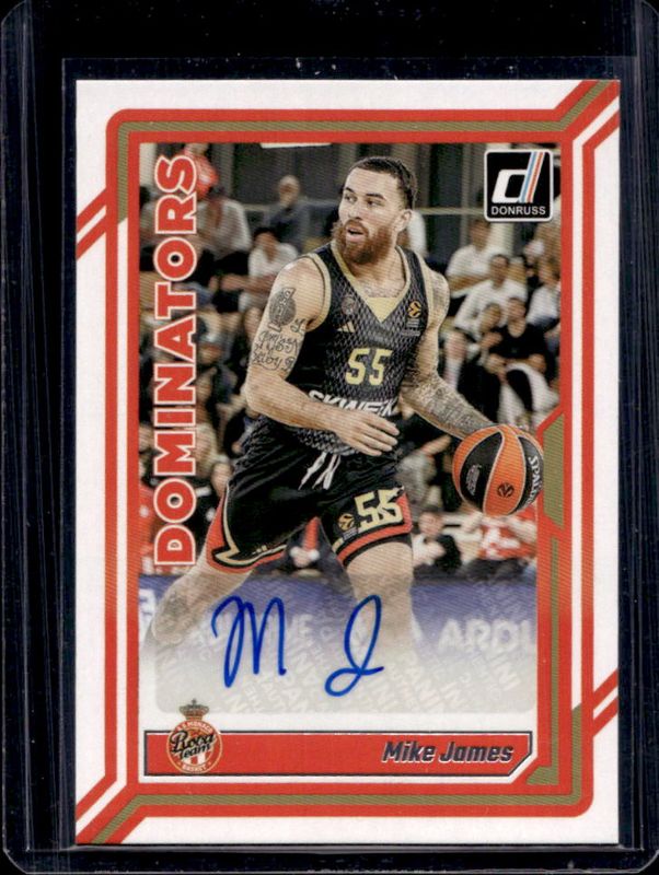 2023 Donruss EuroLeague #5 Dominators Signatures