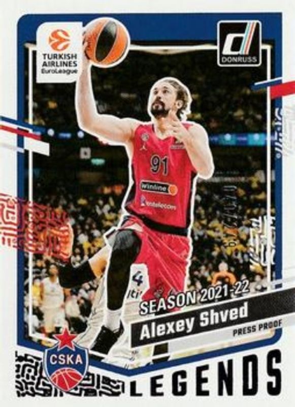2023 Donruss EuroLeague #164 Press Proof Purple /249