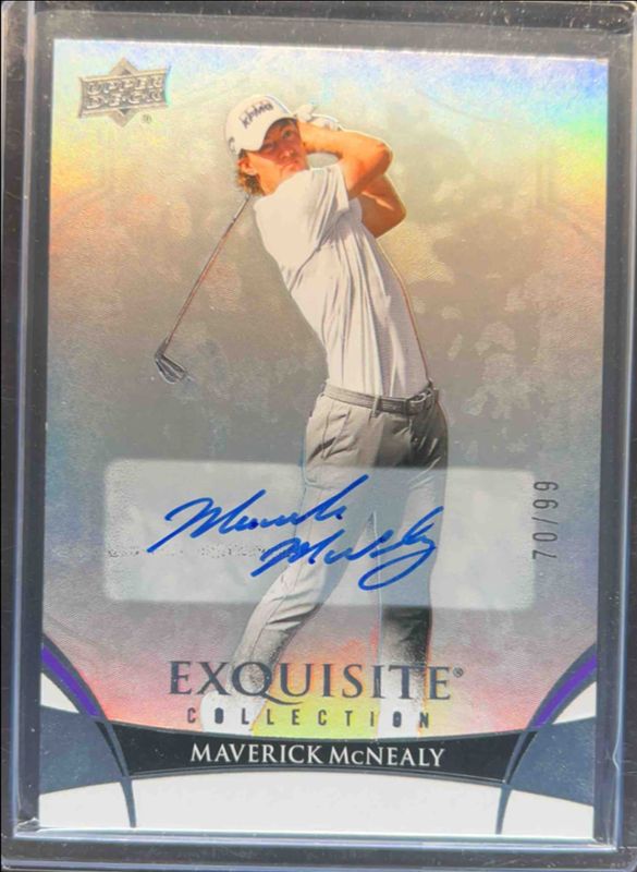 2024 Upper Deck Portfolio #EC-MM Exquisite Collection Auto Parallel /99