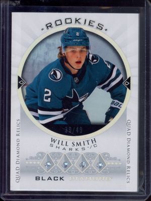 2024 Upper Deck Black Diamond #BDRR-WS 2015 Retro Diamond Relic Rookie Quad /49