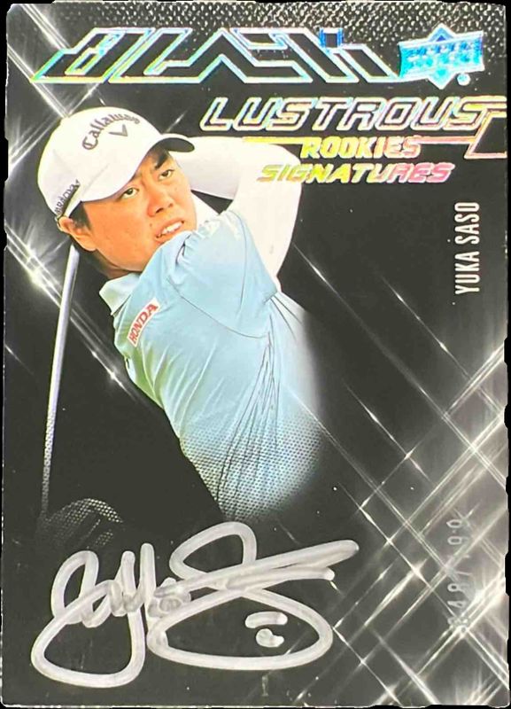 2024 Upper Deck Portfolio #BL-YS UD Black Lustrous Rookie Signatures /199