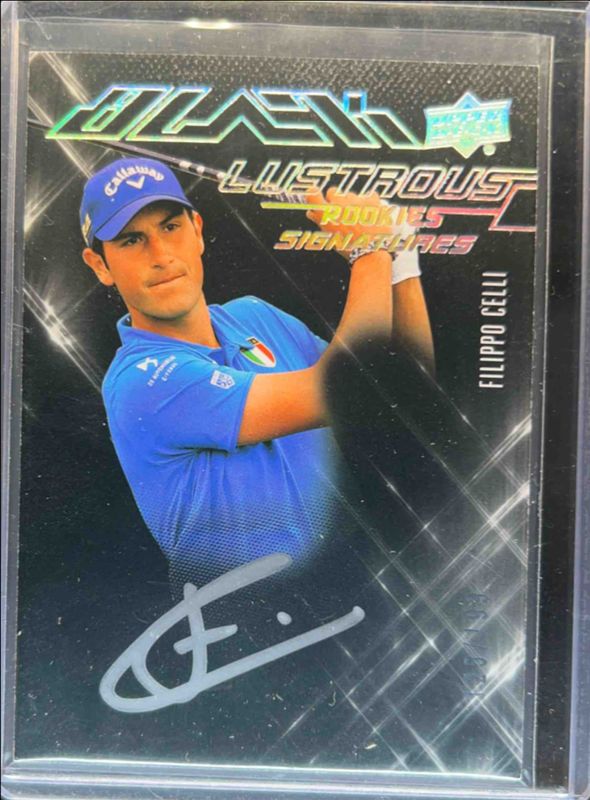 2024 Upper Deck Portfolio #BL-FC UD Black Lustrous Rookie Signatures /199