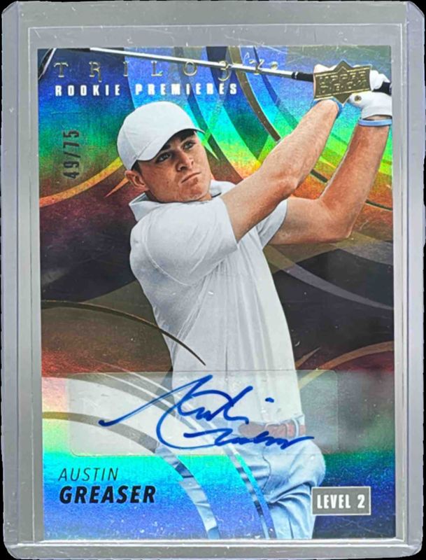 2024 Upper Deck Portfolio #30 Trilogy Auto Parallel /25