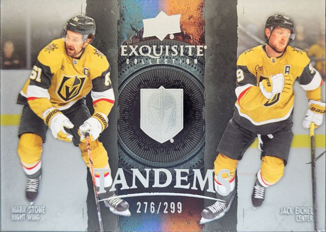 2024 Upper Deck Black Diamond #ET-SE Exquisite Collection Tandems /299