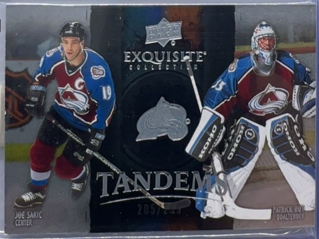 2024 Upper Deck Black Diamond #ET-RS Exquisite Collection Tandems /299