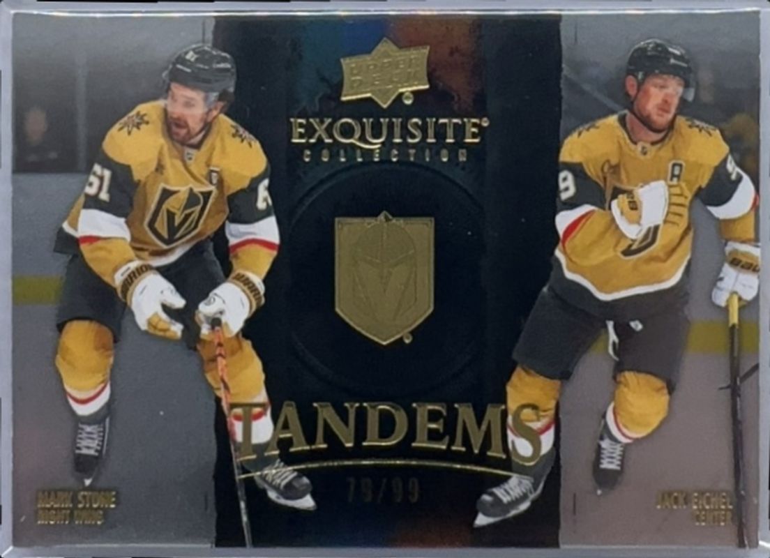 2024 Upper Deck Black Diamond #ET-SE Exquisite Collection Tandems - Gold /99