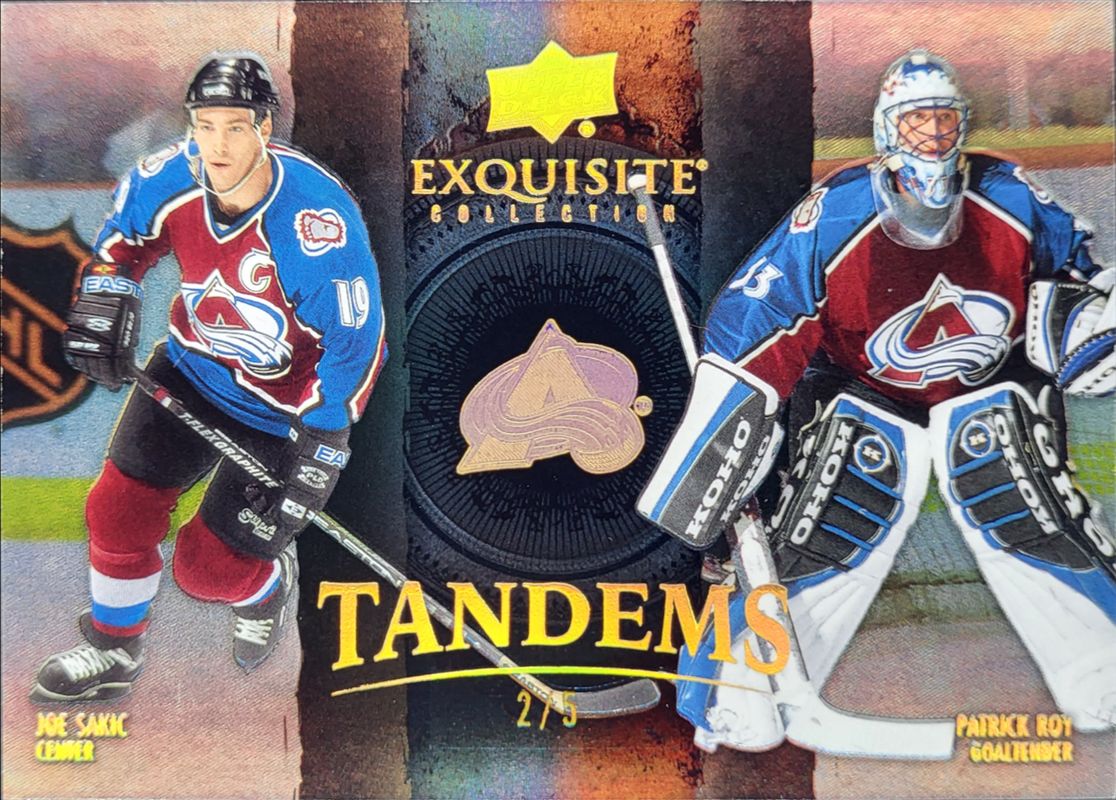 2024 Upper Deck Black Diamond #ET-RS Exquisite Collection Tandems Gold Spectrum /5