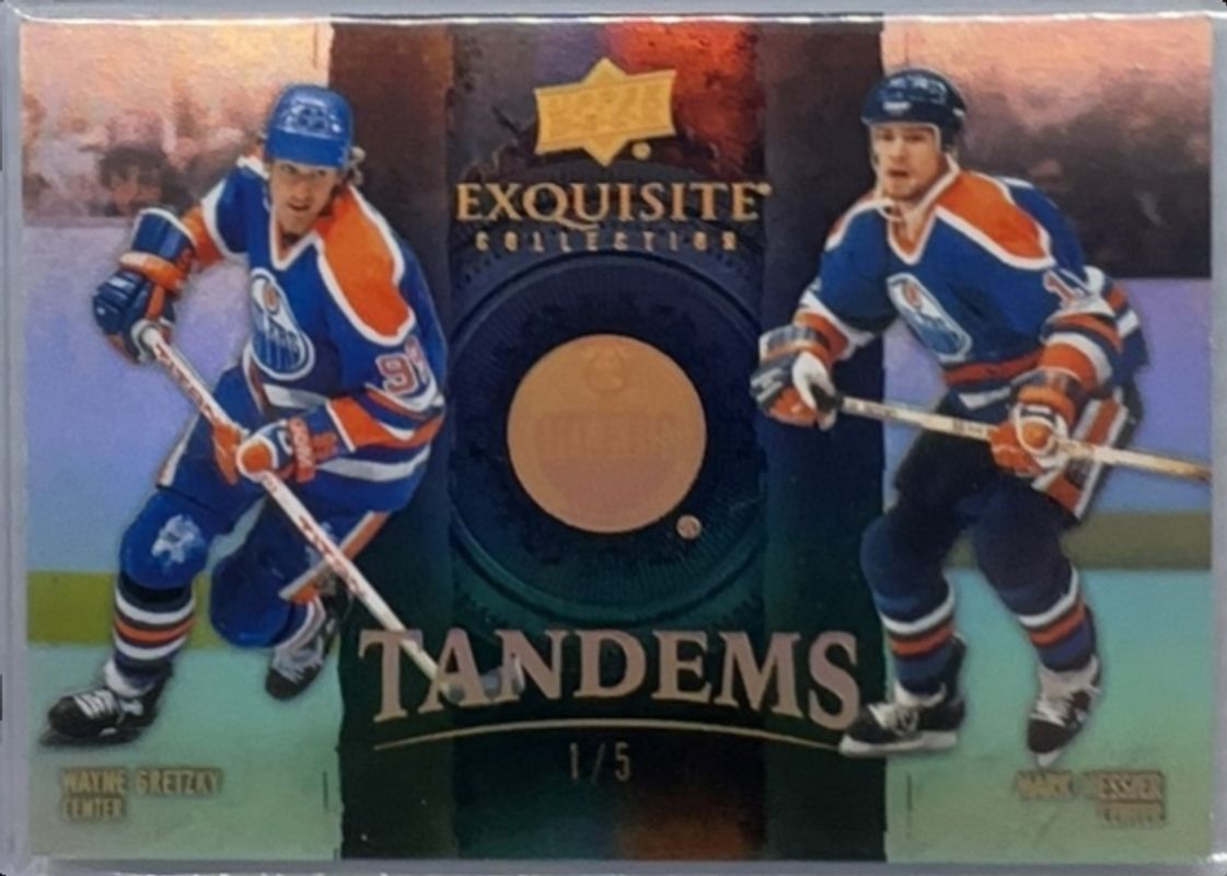 2024 Upper Deck Black Diamond #ET-GM Exquisite Collection Tandems Gold Spectrum /5