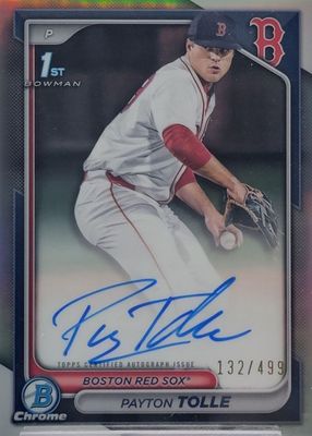 2024 Bowman Draft #CPA-PT Chrome Prospect Auto - Refractor /499 (1st)