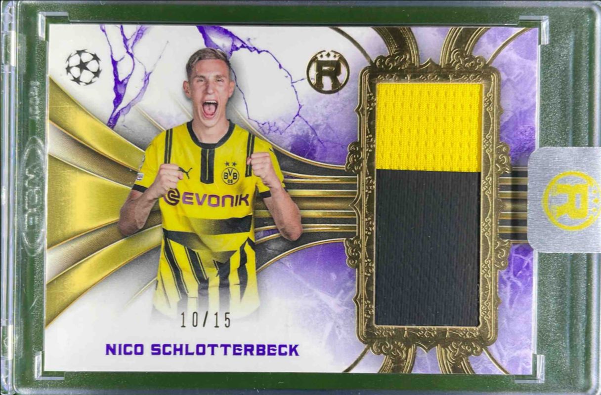 2024 Topps Reverence UEFA Club Competitions #RR-NS Reverence Relics - Purple /15